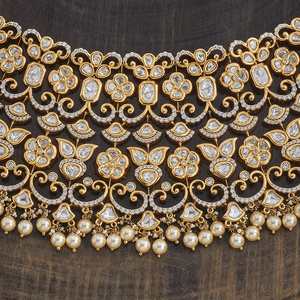 Kundan Necklace 178307 Elegant <b>Wedding</b> <b>Accessory</b> - Product Image 3