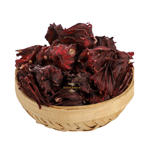 Fleurs d'hibiscus rouge séchées naturelles VietChoice, arôme puissant, prix direct d'usine, thé, boisson, taille personnalisée, approvisionnement - Product Image 3