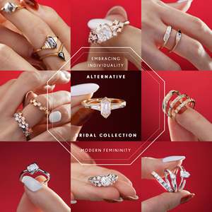 Anillo de Diamante Blanco Corte Princesa, Oro de 18K, Joyería Fina, Estilo Delicado, Oro Amarillo, Platino, Oro de 10k, Rodio - Product Image 2