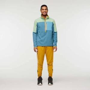 Pull à demi-fermeture éclair en polaire pour hommes, confortable et respirant, idéal pour les aventures décontractées et en plein air - Product Image 1