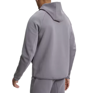 Oem Men Luxury Gym Tracksuit Cotton Breathable Sportswear Pullover Stacked Jogger Sets Casual Sports Tracksuits - Product Image 4