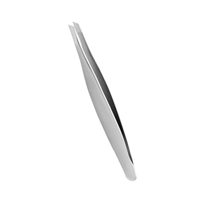 Pinces à épiler inclinées personnalisées, qualité professionnelle, acier inoxydable, pinces à épiler pour le rasage, pinces à épiler pour le filage des poils - Product Image 1