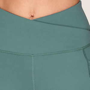 2025 <b>Women's</b> High <b>Women</b> Workout Fitness Gym Running High Waist Soft Seamless Pocket Leggings,Yoga <b>Capri</b> <b>Pants</b> with Pockets - Product Image 2