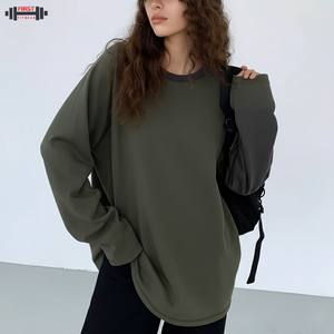 Sudadera con Capucha de Invierno para Mujer, Diseño Nuevo, Estampado Personalizado, 2 Piezas, Poliéster/Algodón, Cuello en V, Estilo Urbano, Talla Grande - Product Image 1