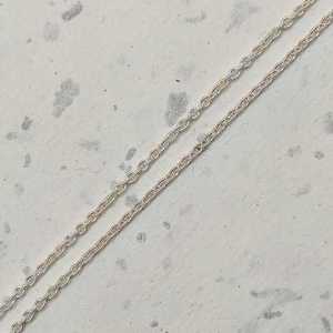 Venta al por mayor estilo bohemio 925 Collar de plata Arco Iris piedra lunar Calcedonia cuerda cadena de moda joyería de boda para regalo de fiesta - Product Image 2