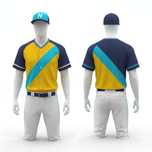 Uniforme de Béisbol 2026 de Alta Calidad con Estampado Digital, Personalizado, Ligero, Transpirable, de Malla, Cuello en V, Unisex, 100% Poliéster, Ropa Deportiva - Product Image 2
