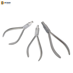 Juego de 5 alicates dentales de ortodoncia de acero inoxidable de buena calidad alicates dentales de Ortodoncia con logotipo personalizado - Product Image 5