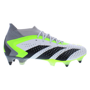 รองเท้าอาดิดาส Predator Accuracy.1 สำหรับพื้นสนามนุ่ม รุ่น Unisex สี: รองเท้าสีขาว/สีดำ/สีเหลืองสดใส ของแท้ 100% - Product Image 1