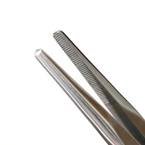 Pince à bec long de 11 pouces de qualité supérieure, à dents crantées, avec ressort de rappel, outil de pêche multifonctionnel pour retirer les hameçons - Product Image 4