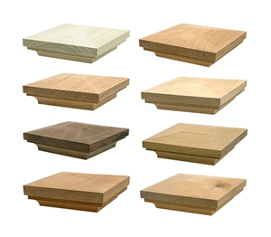 Diseño moderno económico tapa de madera maciza resistente a termitas para valla de escalera y Newel OEM de Vietnam - Product Image 2