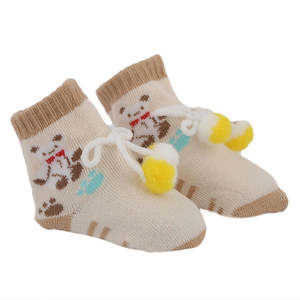 Newborn <b>Booties</b> - Fawn - Product Image 3