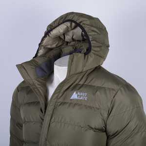 Navigate Coated Soft Shell Silicon Hoodie Jacket Fitness a prueba de viento Ropa al aire libre Poliéster Diseño liso Abrigo cortavientos-FHOR - Product Image 3