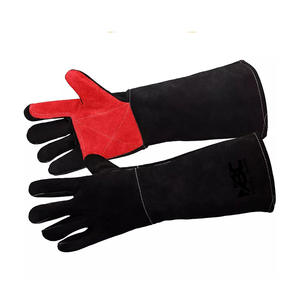 Custom Made Leather <b>Welding</b> <b>Gloves</b> Professional Manufactures <b>Welding</b> <b>Gloves</b> for High Quality Material. - Product Image 3