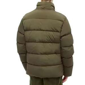 Chaqueta de Plumón para Hombre, Diseño Nuevo, Elegante, Personalizada, Color Personalizado, Transpirable, de Secado Rápido, para Invierno, Manga Larga, Cierre de Cremallera - Product Image 6