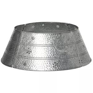 Recién llegado, falda de árbol de Metal con diseño de corte de estrella, forma de copo de nieve, tamaños personalizados de 28x71cm para decoración navideña, uso artesanal - Product Image 3