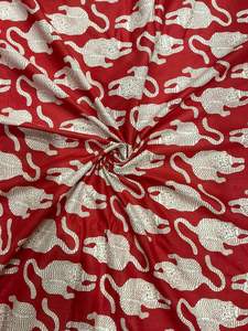 Beautiful Gold Line Cambric 60x60/92x88 Pure Cotton Printed Fabric 44 Inches Width Eco-Friendly Breathable Curtains Bags Boys - Product Image 6