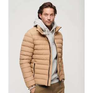 เสื้อแจ็คเก็ตพัฟเฟอร์แบบมีโลโก้สั่งทำพิเศษ ระบายอากาศได้ดี สำหรับผู้ชาย สวมใส่สบายในฤดูหนาว มีกระเป๋า - Product Image 1