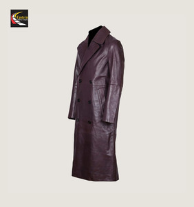 Trendy Women Leather Long <b>Coat</b> Wholesale Bulk Factory Supply Affordable - Product Image 6