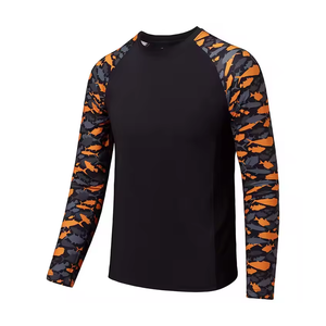 Camisas de pesca para hombre de talla grande superventas último estilo UPF 50 transpirable y cómodo desgaste de pesca al por mayor - Product Image 1