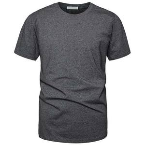 T-shirts pour hommes avec logo T-shirts graphiques imprimés avec logo personnalisé surdimensionné pour hommes Vente en gros Meilleure vente Chemises à col rond de couleur grise - Product Image 1