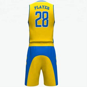 Maillot de basket-ball personnalisé avec logo d'équipe brodé, impression par sublimation personnalisée, 100% polyester antibactérien - Product Image 6