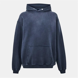 Sweat à capuche surdimensionné à épaules tombantes Slim Fit Casual Light Training Hoodie Fashion Street Hoodie - Product Image 1