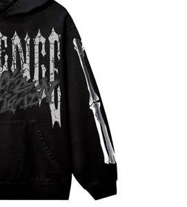 Custom DTF DTG Rhinestone Impreso Sudadera con capucha para los hombres Streetwear Oversized Fashion Pullover Hoodie Factory Wholesale - Product Image 3