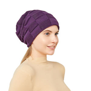 Gorro de Invierno para Esquí, Gorro Holgado con Forro Polar para Mujer y Hombre, Gorro de Punto Suave, Cálido y Acogedor - Product Image 6