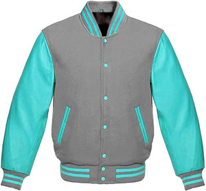 Custom Made High Street Style Varsity <b>Jackets</b> Genuine Leather Letterman Baseball College <b>Jacket</b> Pakistan <b>Zipper</b> <b>Jacket</b> Canvas - Product Image 6