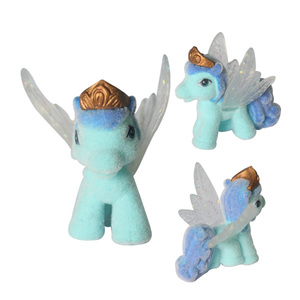 ฟิกเกอร์ม้าพลาสติก PVC Flocked <span class=keywords><strong>Pony</strong></span> ขนาดเล็กสำหรับเด็กม้าขนาดเล็กสำหรับแคปซูล - Product Image 4