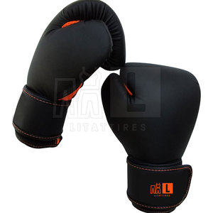 Venta caliente Guantes de boxeo hechos de cuero Guantes de boxeo profesionales Guantes de boxeo con logotipo personalizado - Product Image 5