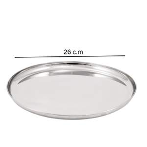 Bandeja para servir de hierro hecha a mano, artículos de servicio elegantes para bodas indias, hogares y restaurantes a un precio al por mayor asequible - Product Image 5