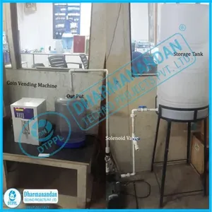 Distributeur d'eau à pièces de monnaie à forte demande, utilisé dans les centres commerciaux et le métro, disponible à un prix de vente en gros depuis l'inde - Product Image 5