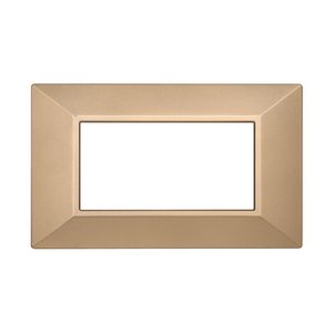Etroit piramide piatto luna serie 4P colore oro compatibile con Bticino Axolute-materiali elettrici/compatibile con Bticino - Product Image 1