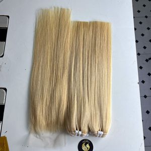 Extensiones de Cabello Vietnamita Liso Natural Color 613 de Alta Calidad, de Múltiples Donantes, Colección Cloudy, Venta al por Mayor - Product Image 6