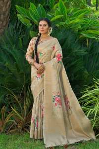 ผ้าส่าหรีแบบดั้งเดิมของคุณเองได้รับความนิยมสูงตามความต้องการ - Product Image 2