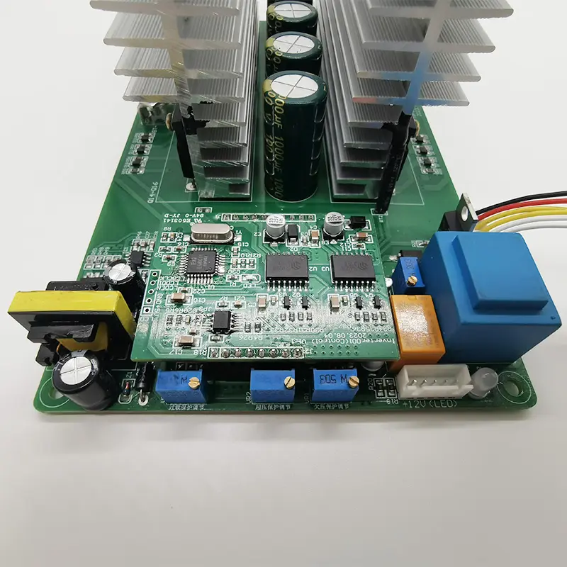 Onduleur de fréquence de puissance à onde sinusoïdale pure carte mère PCB fabrication assemblage onduleur solaire Circuit imprimé