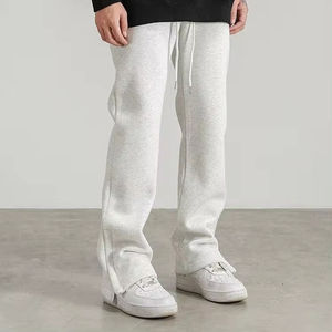 2024 personnalisé hommes mode 100% coton polaire survêtement pantalons de survêtement respirant été pantalons pour adultes - Product Image 6