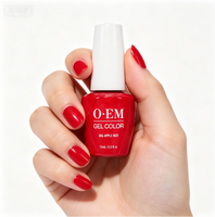Vernis à ongles gel N25 BIG APPLE RED 15ML/0.5FL OZ, gel UV LED à retirer par trempage, vernis à ongles DIY, fournitures de manucure pour salon, art des ongles