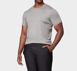 T-shirts avec impression bouffante T-shirt à col rond classique pour hommes T-shirt pas cher de haute qualité personnalisable pour hommes en gros - Product Image 3