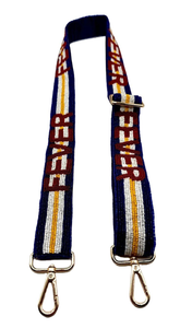 Handmade Beaded Belts new stylish Stylish <b>Replacement</b> <b>Strap</b> belt Metal Hook for Crossbody Shoulder <b>Bags</b> Purse Decorative India - Product Image 2