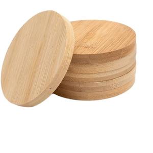 Sous-verres modernes de luxe écologiques en bois de noyer et de mangue, blancs non finis, carrés, pour boissons - FAIZA CRAFT - Product Image 1