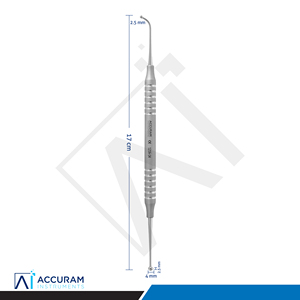 Instrumento Operativo Dental de Doble Extremo para Odontología Amalgam, Herramienta Restauradora de Acero Inoxidable de 17 cm, Precisión de Relleno, CE - Product Image 5