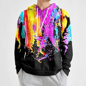 Bán Buôn Thời Trang Mới Áo Thun 3D In Ấn Hoodies Biểu Tượng Tùy Chỉnh Xl Lông Cừu Chất Liệu Mùa Đông Của Nam Giới 3D In Ấn Áo Trực Tuyến Bán - Product Image 4