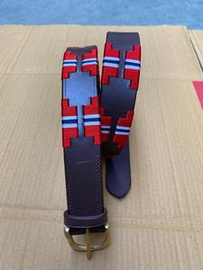 หนังผักย้อมกลองคุณภาพระดับพรีเมียมเข็มขัดโปโลทํามืออาร์เจนตินา / เข็มขัดกัวโช่พร้อมอุปกรณ์เสริมสําหรับผู้ชายสีปรับแต่ง - Product Image 4