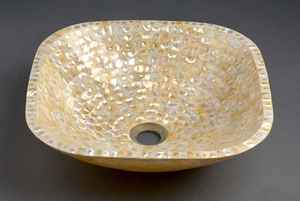 Luxurious Eco-Friendly Modern Bone Wash <b>Basin</b> 26cm <b>Round</b> Home Use SHEERI HANDICRAFTS India - Product Image 5