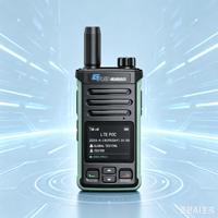 Radio POC Genggam Jangkauan Jauh 5000 km yang Tangguh dengan Kartu SIM Jaringan 4G LTE, Walkie-Talkie 4G LTE