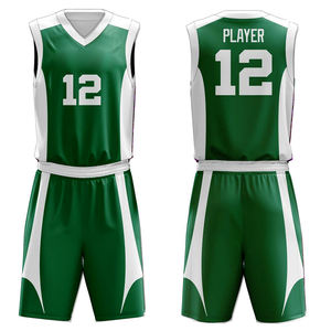 Conjunto de camiseta de baloncesto personalizada reversible para hombre, uniforme de equipo, camisetas de baloncesto atléticas de hip hop, pantalones cortos - Product Image 2