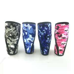 Best Selling Red Weight Lifting Fitness <b>Knee</b> Sleeves Gym <b>Elastic</b> <b>Knee</b> Sleeve Powerlifting Neoprene <b>Knee</b> <b>Support</b> With Custom Logo - Product Image 5