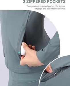 Chaqueta de Equitación para Niñas de Neopreno con Orificios para los Pulgares, Protección UPF50 y Secado Rápido - Product Image 3